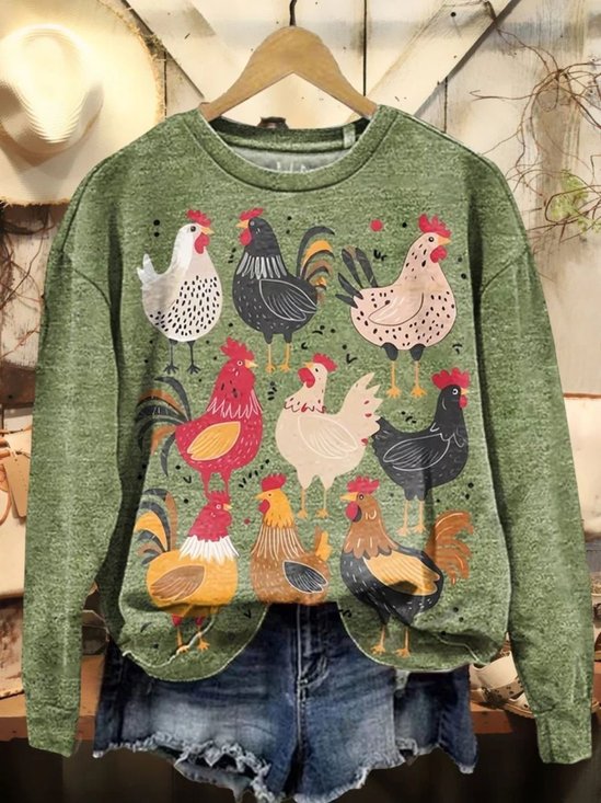 Regular Fit Simple Sweatshirt