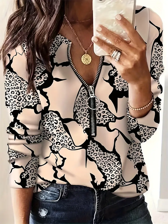 Printing Casual Sweatshirt