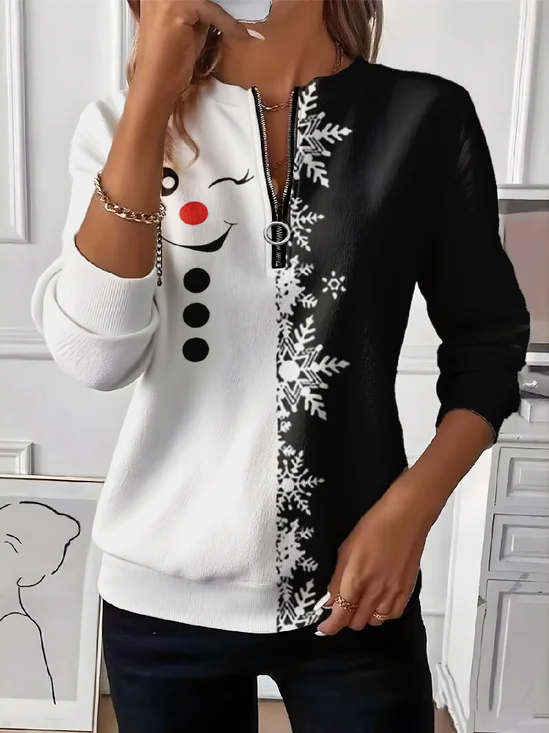Imitation Cashmere Vintage Christmas Loose Sweater