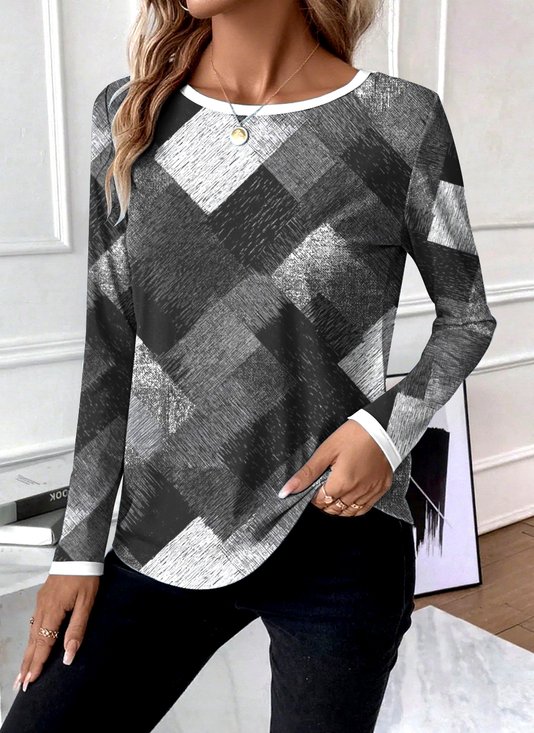 Casual Crew Neck T-Shirt