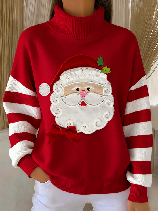 Vintage Loose Turtleneck Sweater