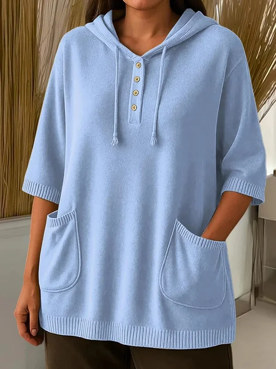 Plain Loose Simple Sweater