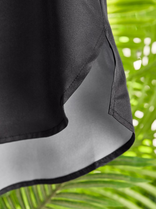 Casual Shirt Collar Blouse