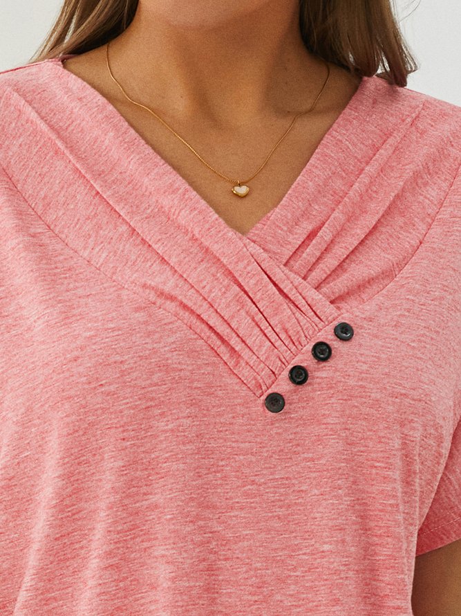 Loose Buttoned Casual Shirt