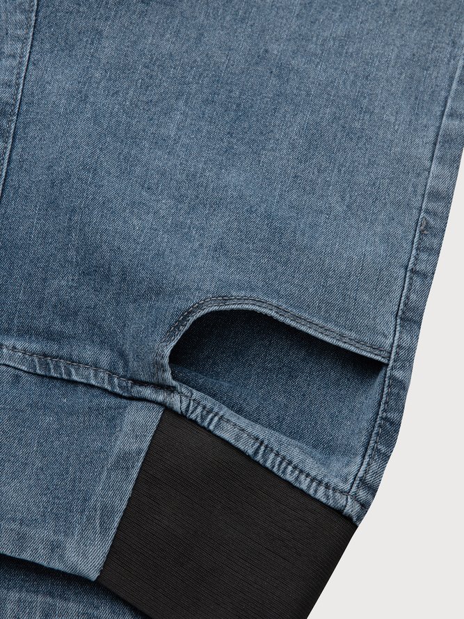 Casual Tight Plain Pocket Legging