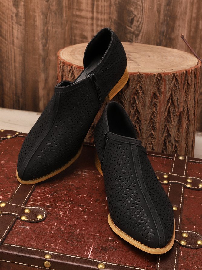 Women Fall Detailed Open Side Flat Sandals