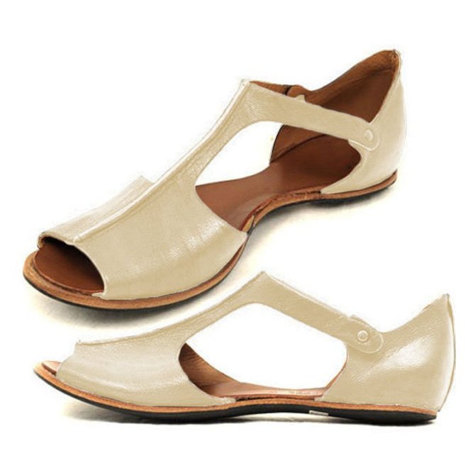 slip on sandals flat