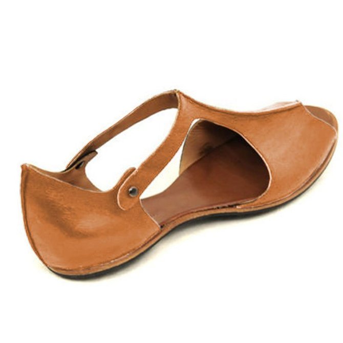 peep toe black flat sandals