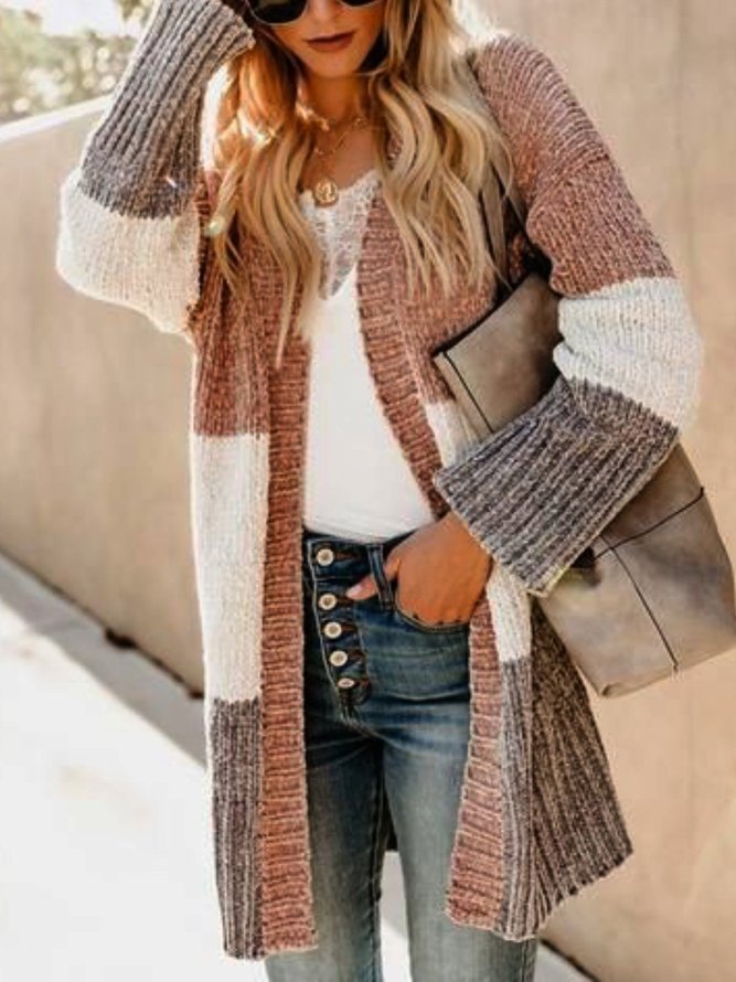 Casual Sweater coat Cardigan