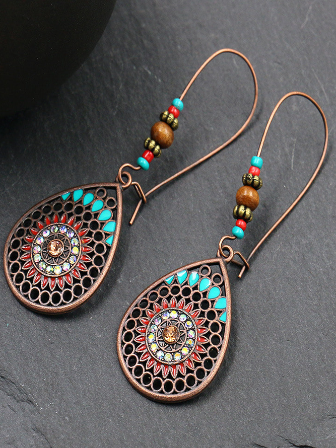 zolucky Jewelry All Season Vintage Alloy Jewelry Alloy Earrings