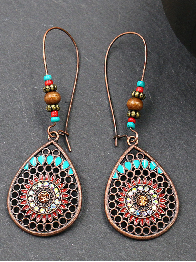 zolucky Jewelry All Season Vintage Alloy Jewelry Alloy Earrings