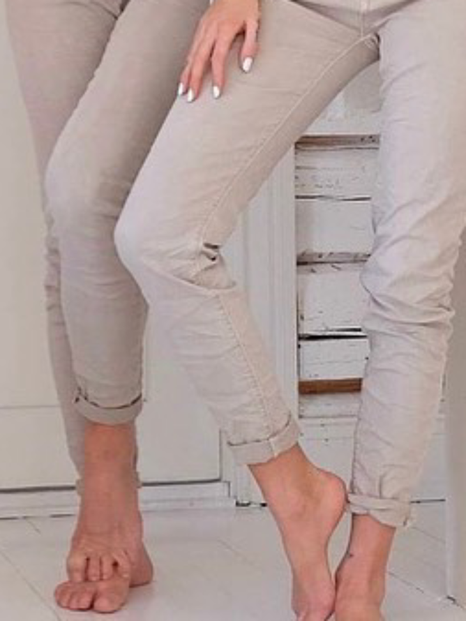 Plus size Casual Solid Pants