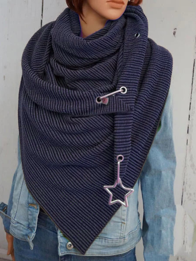 zolucky Cotton-Blend Casual Scarf