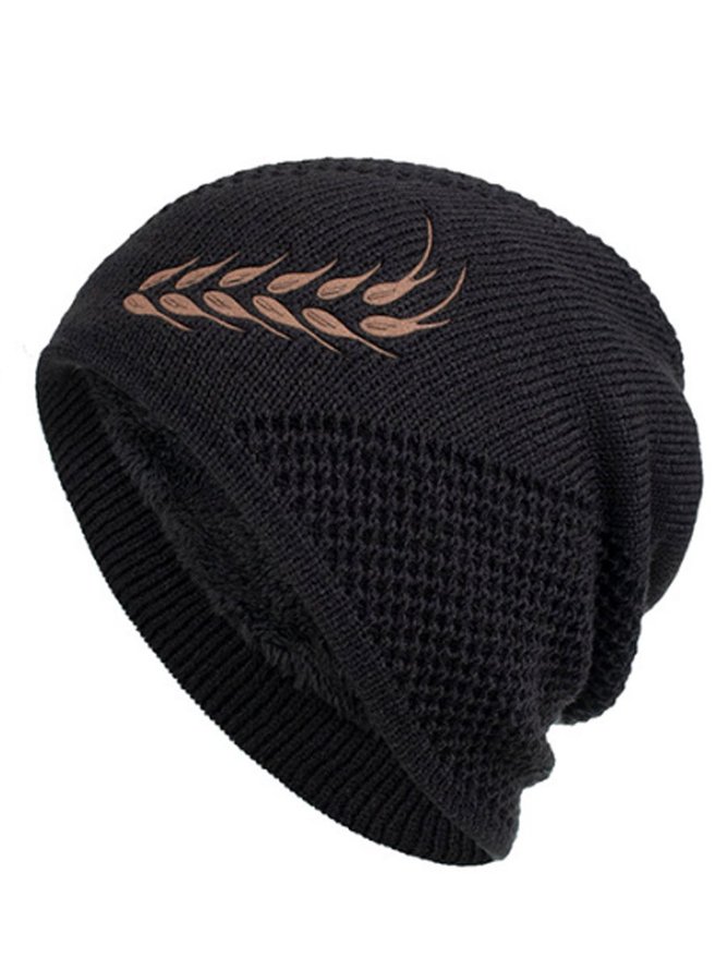 Winter Knit Beanie Hat