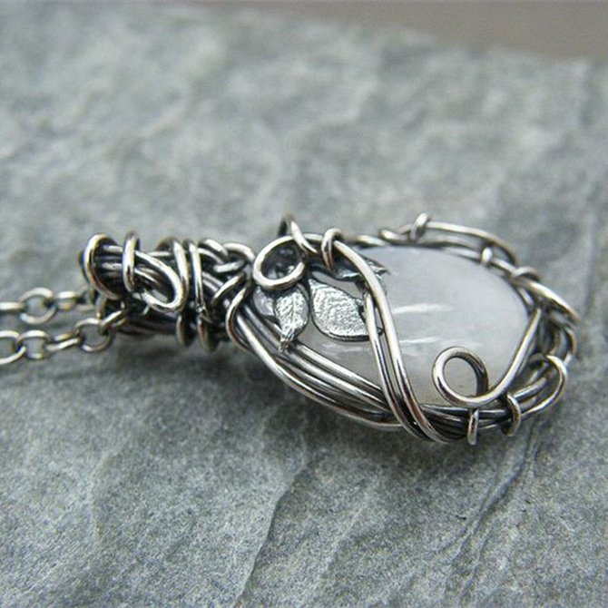 Vintage Moonstone Necklace