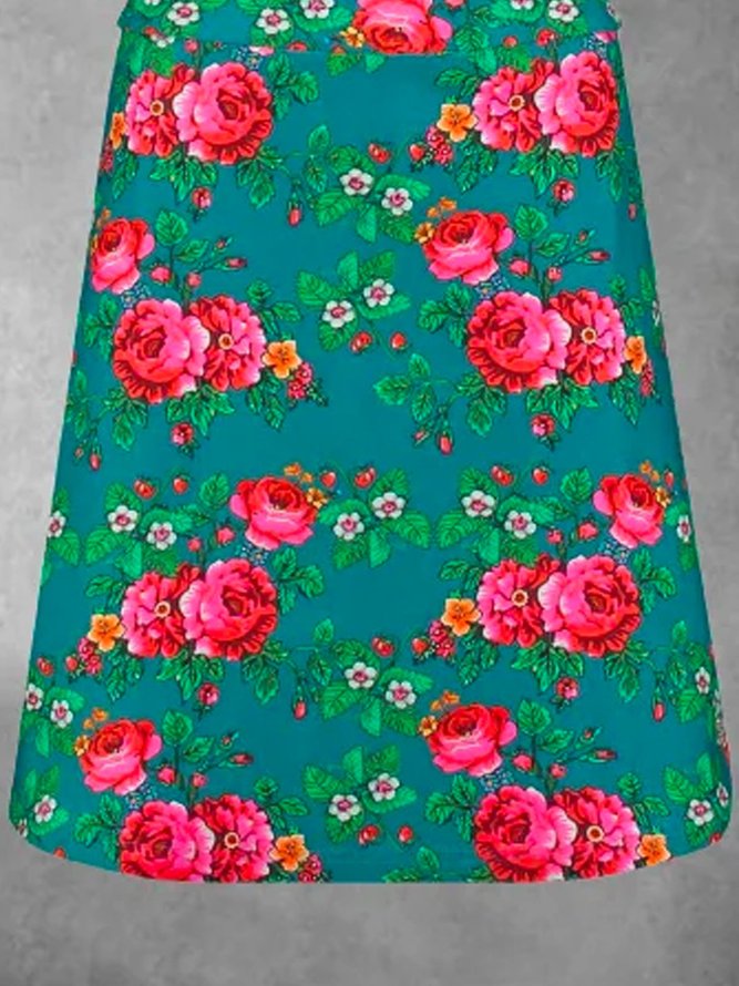 Casual Cotton Skirt