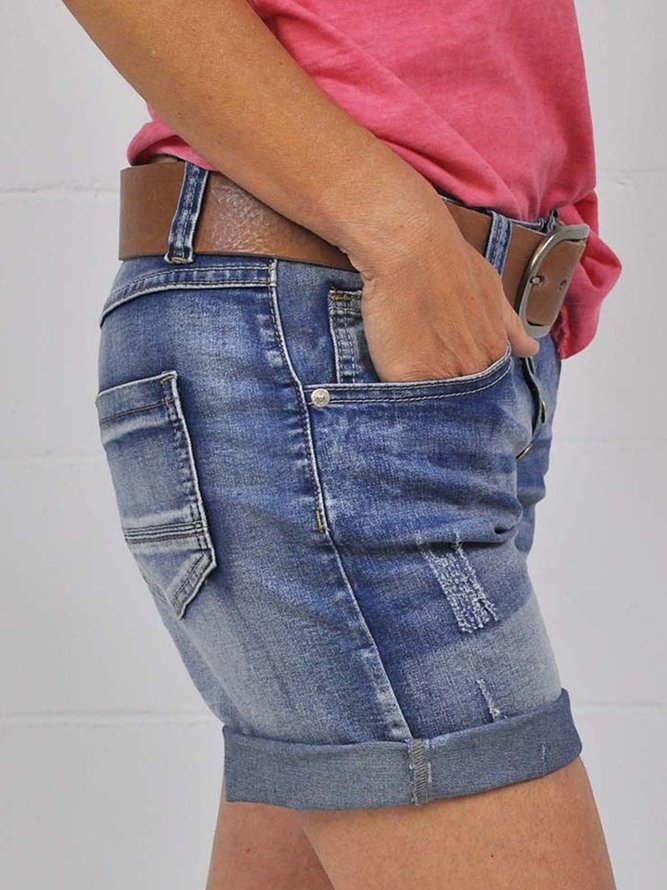 Denim Denim shorts