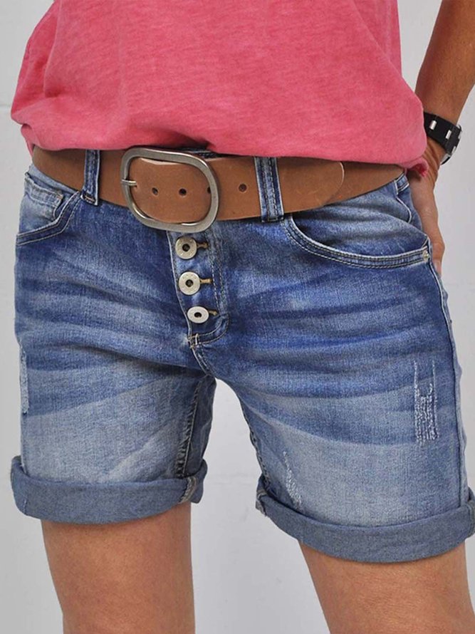 Denim Denim shorts