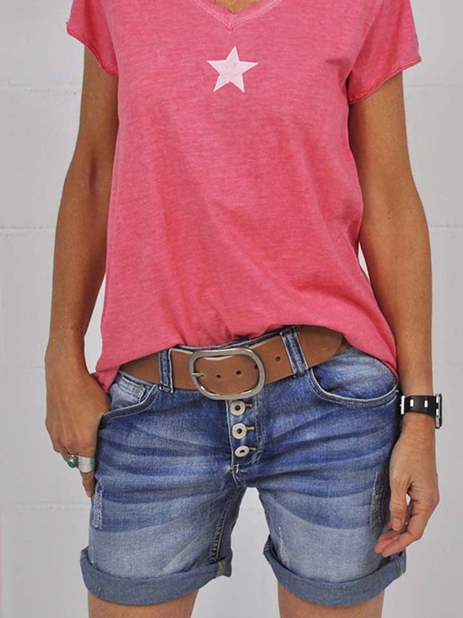 Denim Denim shorts