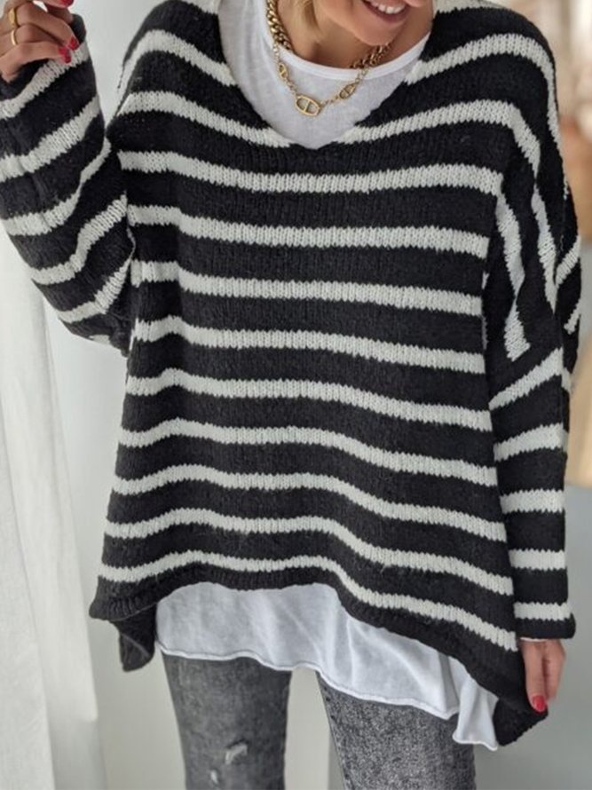 Stripe Wool/Knitting Sweater