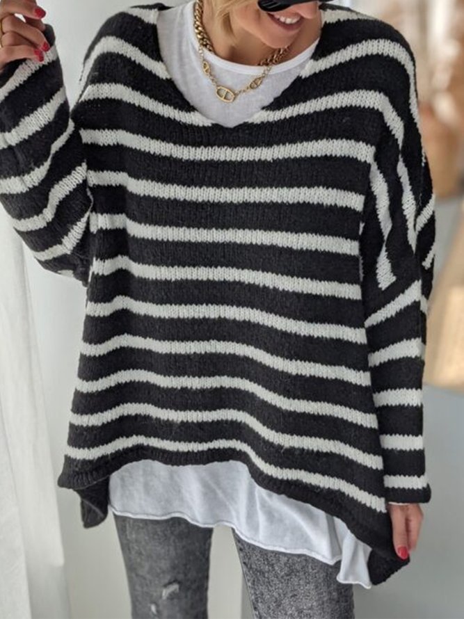 Stripe Wool/Knitting Sweater