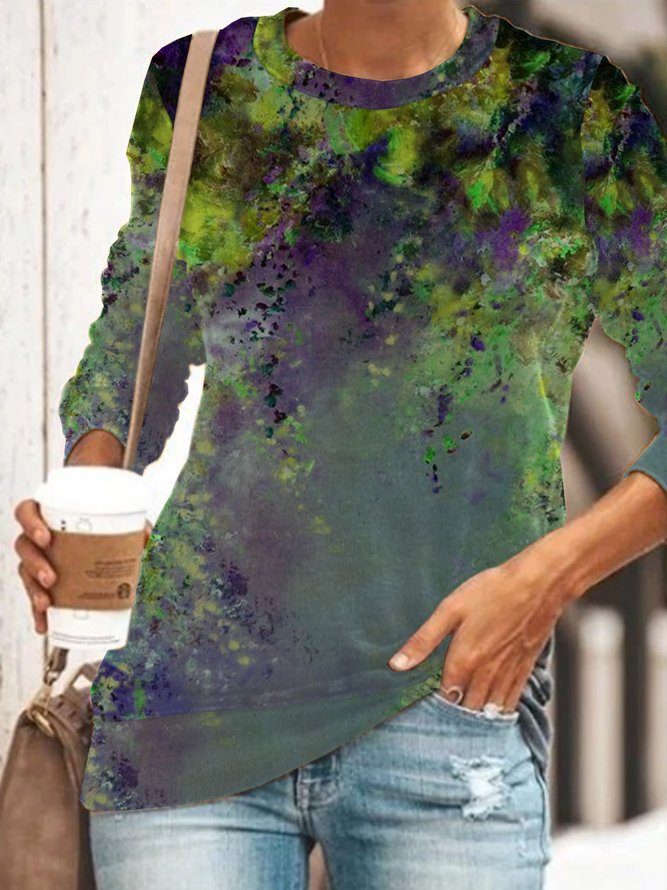 Floral Holiday Sweatshirt