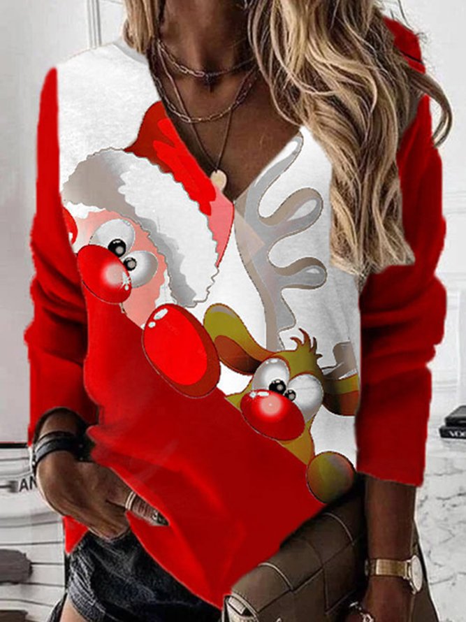 Christmas Snowman Top Xmas Top