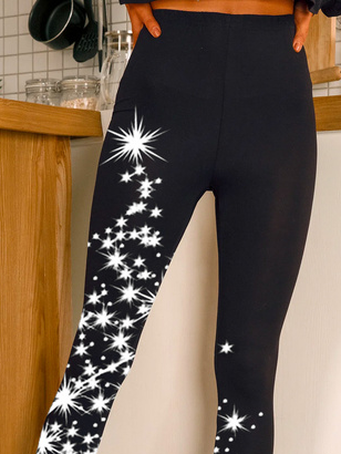 Star Skinny Leggings