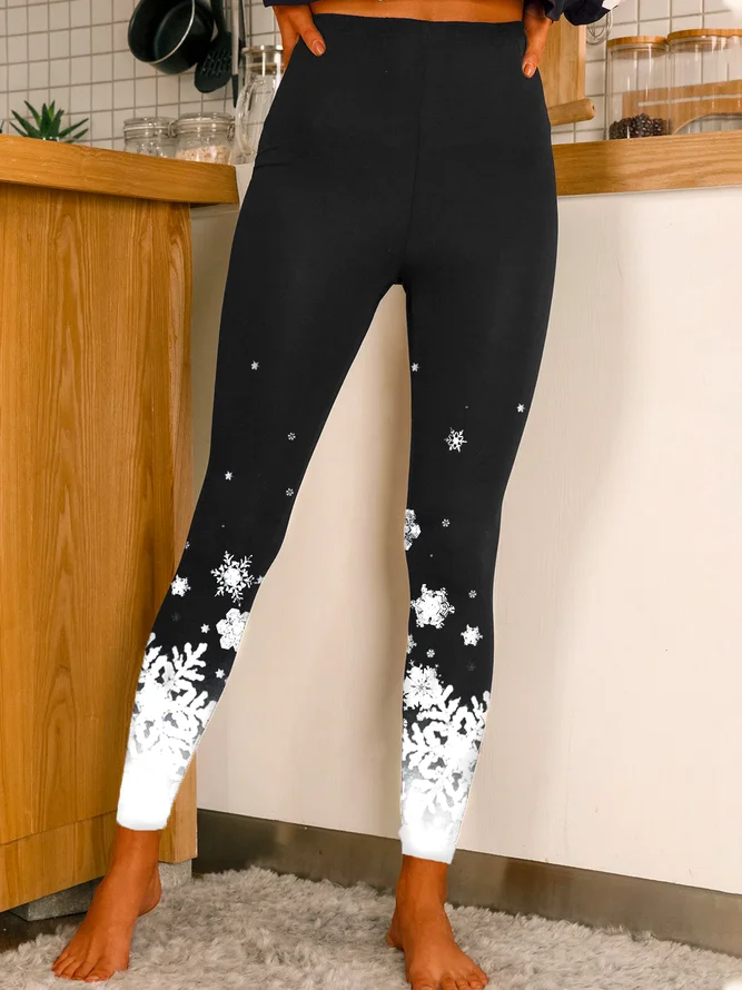 Christmas Skinny Leggings Leggings Xmas Leggings