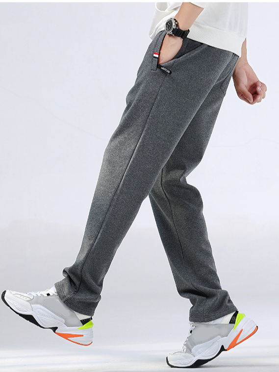 Men's Thick Loose Casual Trousers