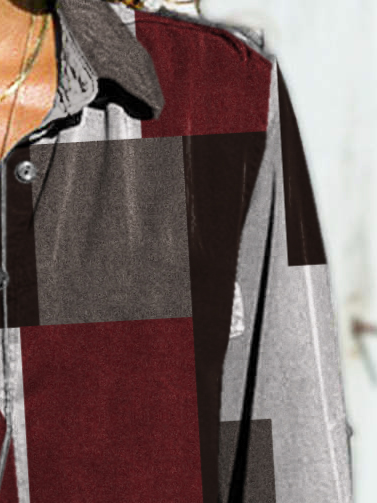 Loosen Shirt Collar Shirt & Top