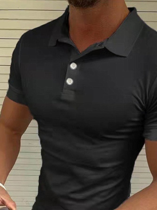 Men's Casual Short Sleeve Polo