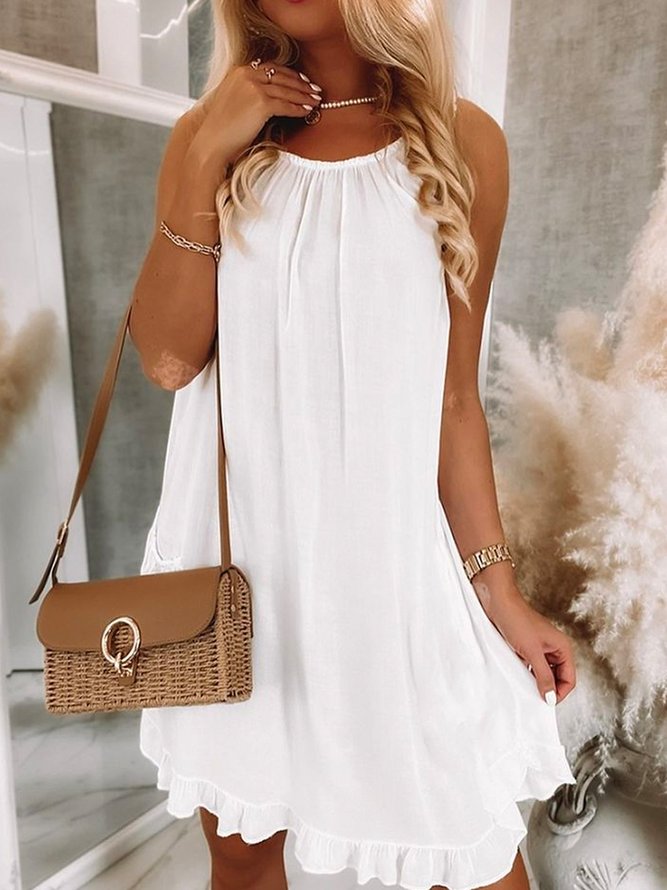 Split Joint Casual Loose tunic Dress