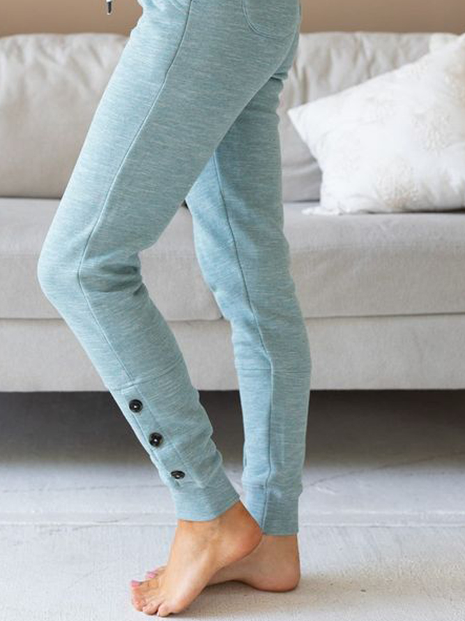 Casual Plain Autumn Daily Loose Jersey Best Sell Harem pants Regular Sweatpants for Women
