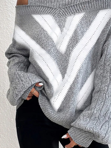 Half Turtleneck Casual Sweater