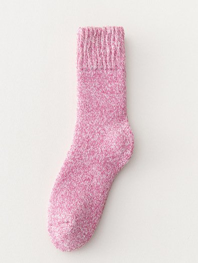Casual Retro Plain Cotton Socks Everyday Accessories