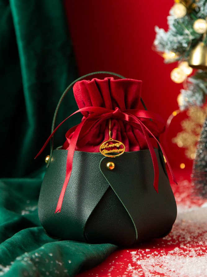 Christmas Apple Bag Gift Bag Storage Bag Xmas Storage Bag