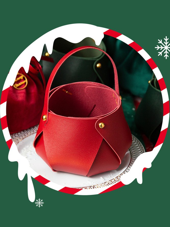 Christmas Apple Bag Gift Bag Storage Bag Xmas Storage Bag