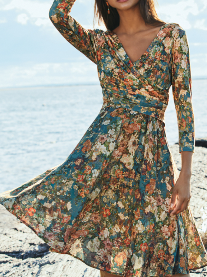 Floral Vacation Dress