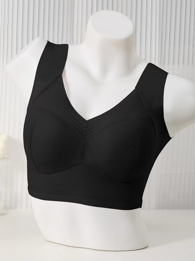 Lace Breathable Tank Top Bra No Trace Sleeping Underwear