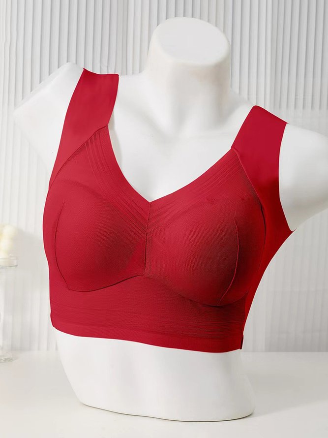 Lace Breathable Tank Top Bra No Trace Sleeping Underwear