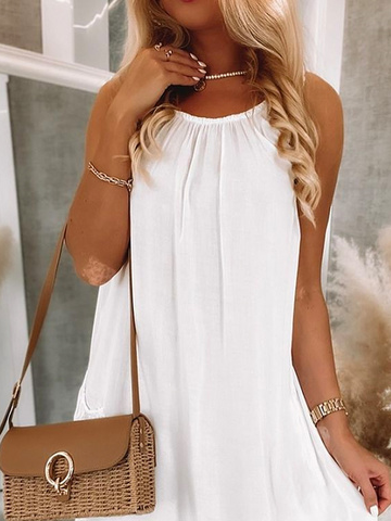 Split Joint Casual Loose tunic Dress