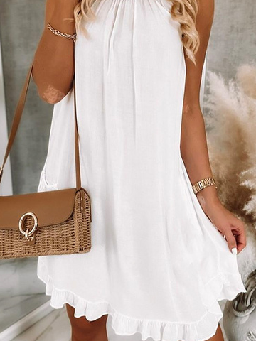 Split Joint Casual Loose tunic Dress