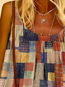 Plus Size Loose Spaghetti Casual Tank Top