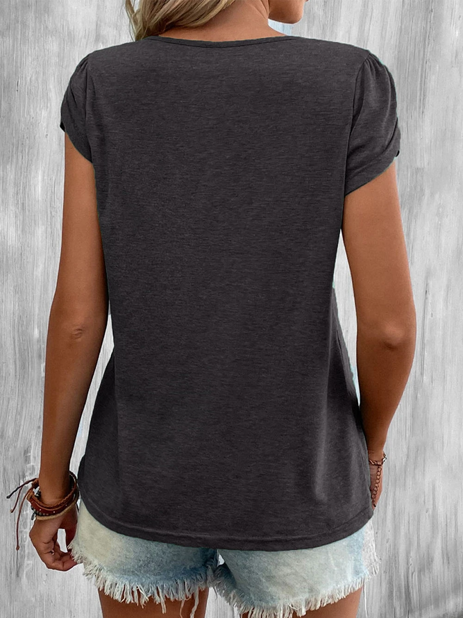 Hollow Out Casual Shirt