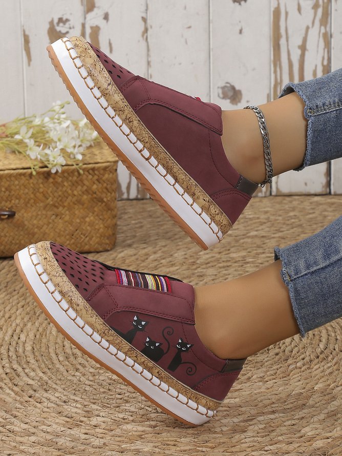 All Season Hollow-Out Flats