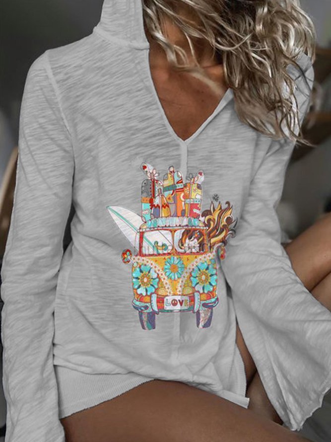 White Long Sleeve Cotton Shirt & Top