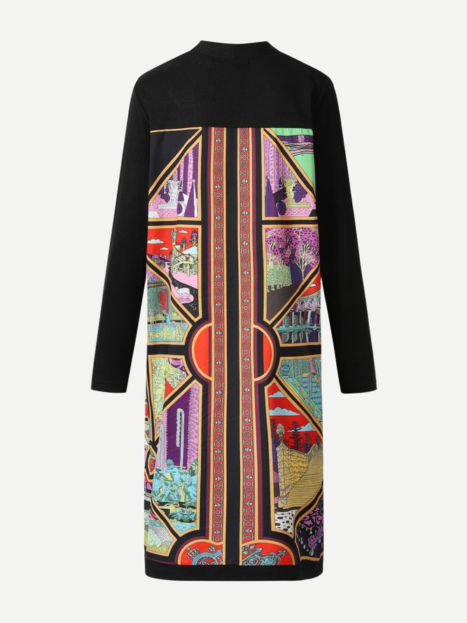 Vacation V Neck Loosen Knit coat
