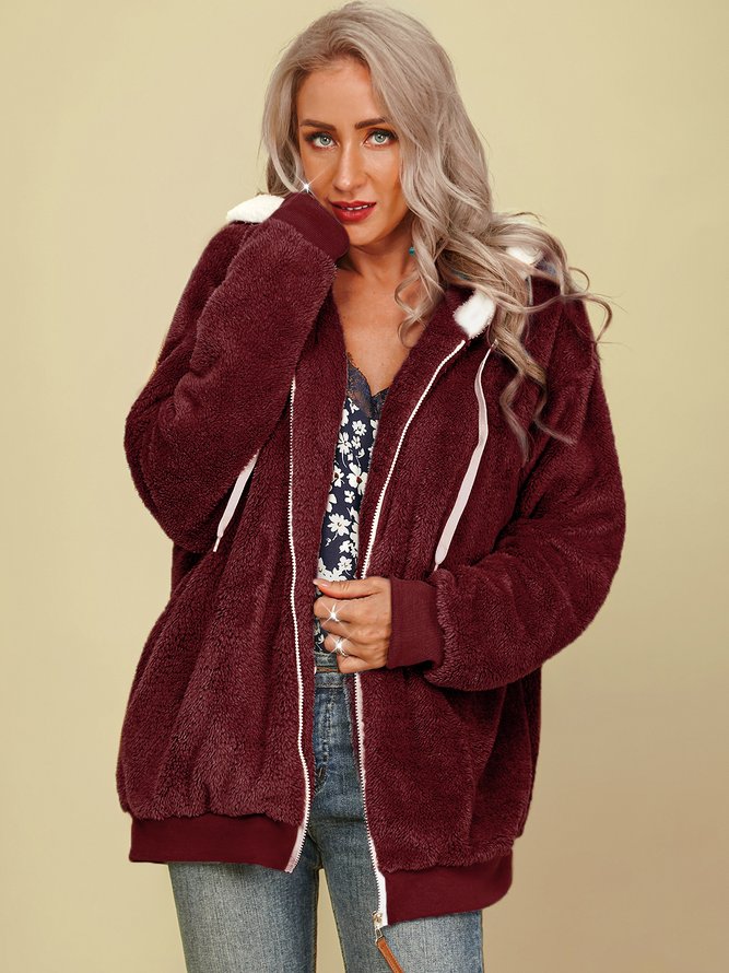 Long Sleeve Hoodie Jacket