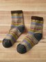 Multicolor Stripes Knitted Socks